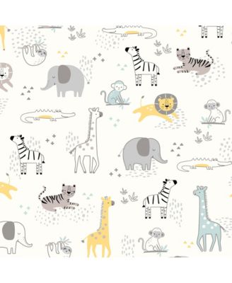 Baby Animal Jungle Soft 100% Cotton Jersey Fitted Crib Sheet