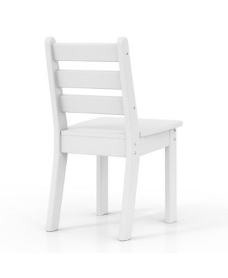 Kids 5-Piece HDPE Dining Table and Chairs Set