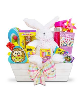 Country Easter Basket Pink, 13 Pieces