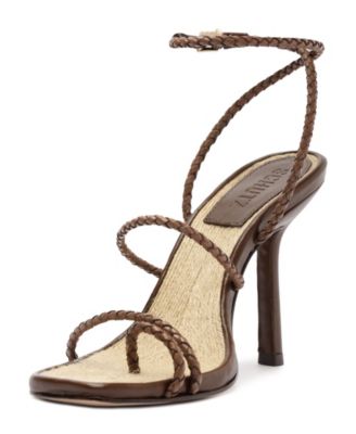 Women's Kaya Straw Stiletto Heel Sandals