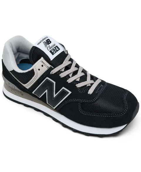 Женские кроссовки New Balance 574 Core Casual, цвет: Чёрный