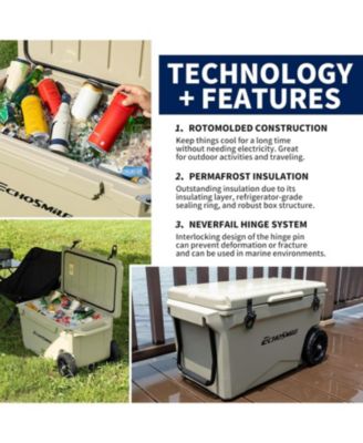 75 Quart Rotomolded Cooler, Built to Stand up to The Rigors of The Journey