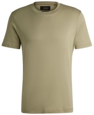 Men's Regular-Fit Mercerized-Cotton T-Shirt