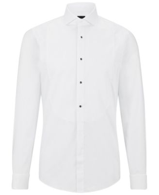 Men's Slim-Fit Easy-Iron Poplin Dress Shirt