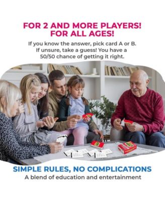 Who Knows Me Better? - Teens & Family Card Trivia Game | Fun Learning & Educational Questions for Teens & Families