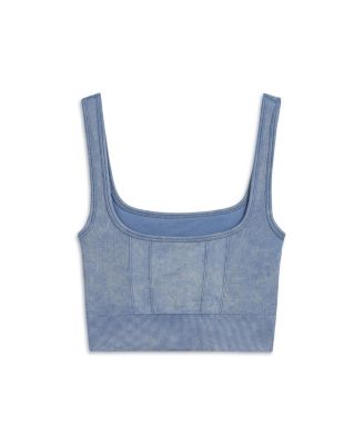Women's Ribbed Crop Top