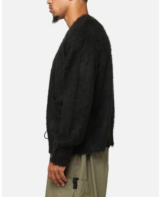Men's Fuzzy Cardigan