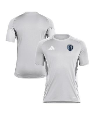 adidas - Men's&nbsp;Silver Sporting Kansas City 2025 Training Jersey