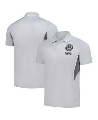 adidas - Men's Silver Philadelphia Union 2025 Training Polo