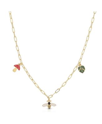 Enamel Treasure Necklace - Grow