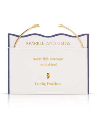 Connection Cuff - Moon and Star - Sparkle and Glow