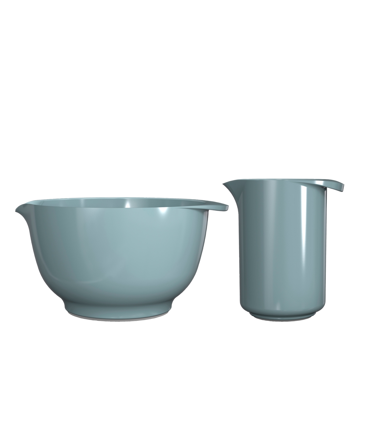 Rosti Margrethe 2-piece Mixing Jug And Bowl Set In Nordic Green