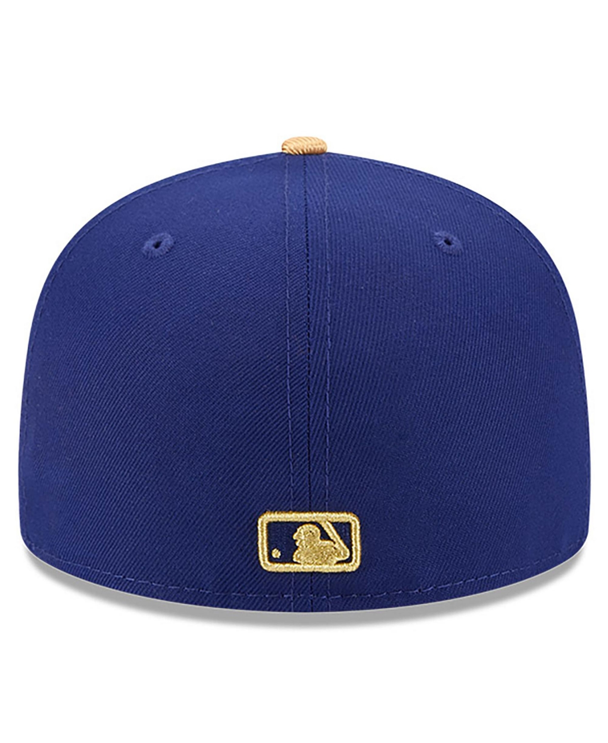 New Era Men's Royal Los Angeles Dodgers 2025 Gold Collection 59fifty Fitted Hat In Royal