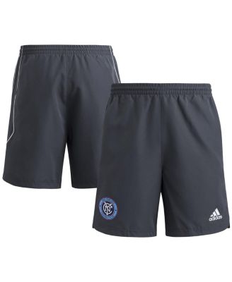 adidas - Men's Gray New York City FC 2025 Travel Shorts