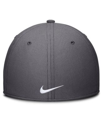 Men's Charcoal Houston Astros Swoosh Performance Flex Hat