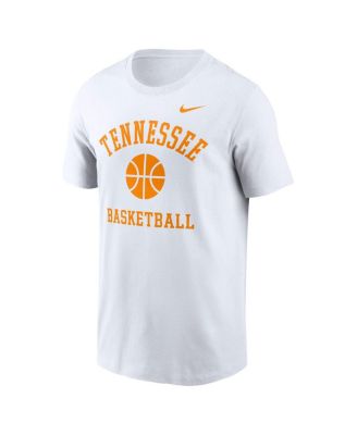 Men's White Tennessee Volunteers Basketball Icon T-Shirt