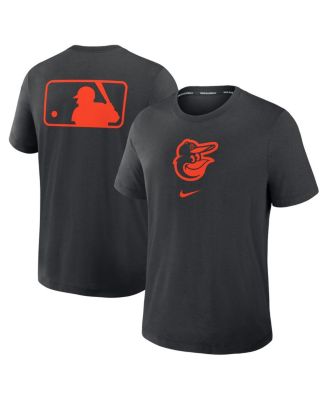 Nike - Men's Black Baltimore Orioles Authentic Collection Early Work Tri-Blend Performance T-Shirt