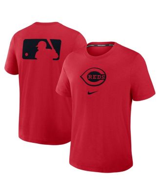 Nike - Men's Red Cincinnati Reds Authentic Collection Early Work Tri-Blend Performance T-Shirt