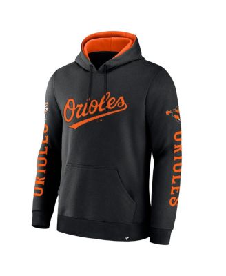 Men's Black Baltimore Orioles Big City Legacy Fleece Pullover Hoodie
