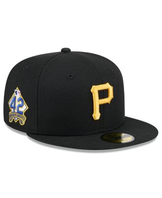 New Era - Men's Black Pittsburgh Pirates 2025 Jackie Robinson Day 59FIFTY Fitted Hat