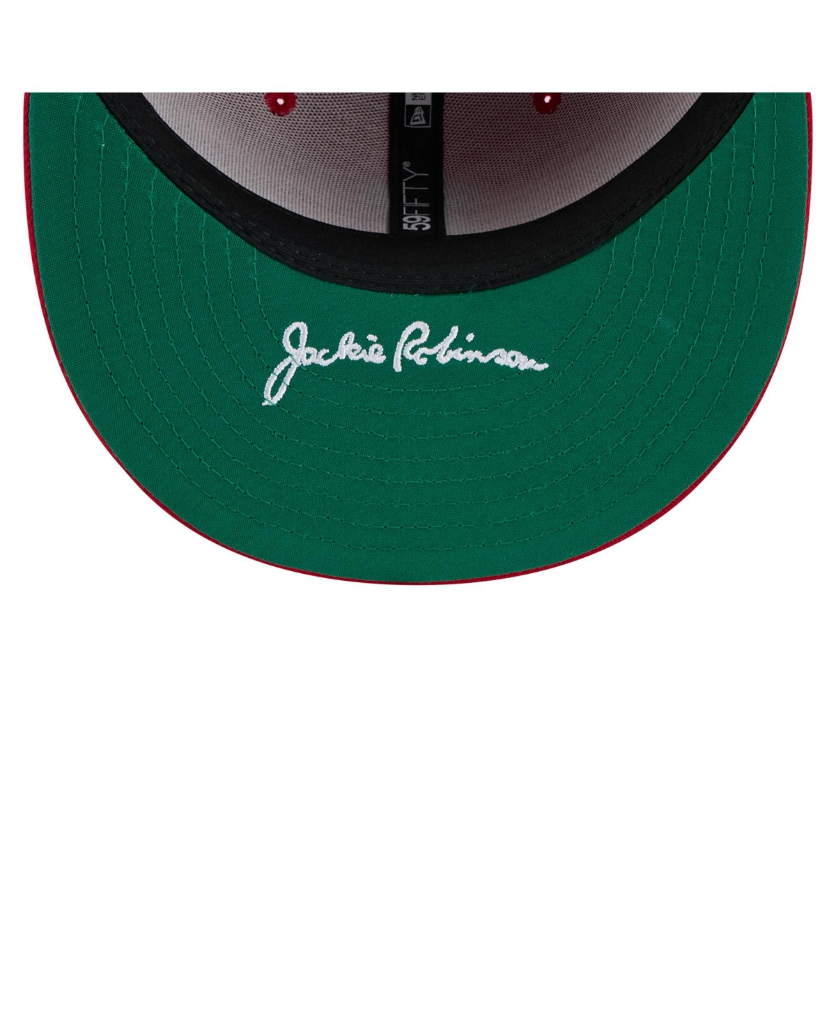New Era Men's Red Los Angeles Angels 2025 Jackie Robinson Day 59fifty Fitted Hat In Red