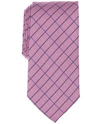 Club Room - Men's Quaise Classic Grid Print Tie