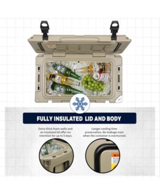 35 Quart Rotomolded Cooler, Built to Stand up to The Rigors of The Journey