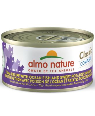 Classic Complete Cat 12pk (2.47oz): Tuna Recipe Ocean Fish & Sweet Potatoes In Gravy