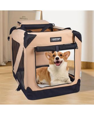 Soft Pet Crate: 36" - Beige