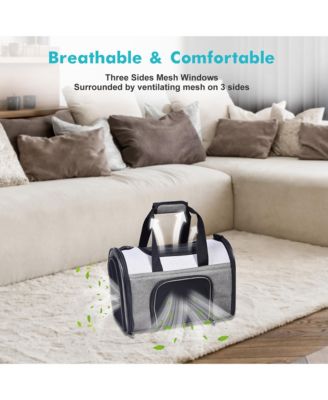 Sport Airline Pet Carrier: 16" - Smoke Grey