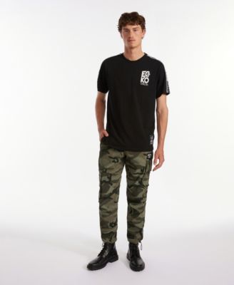 Men's Toggle Pouch Cargo Jogger Pants