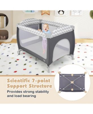Baby 3 in 1 Playard Portable Nursery Center
