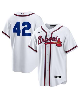 Nike - Men's White Atlanta Braves Home 2025 Jackie Robinson Day Replica Jersey