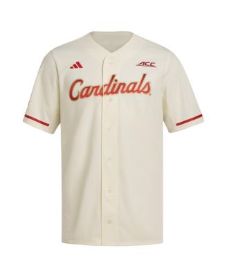 Men's Cream Louisville Cardinals Replica Baseball Jersey