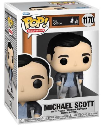 The Office POP Vinyl Figure | Michael Standing w/Crutches