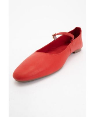 Lara Leather Mary Jane Flats