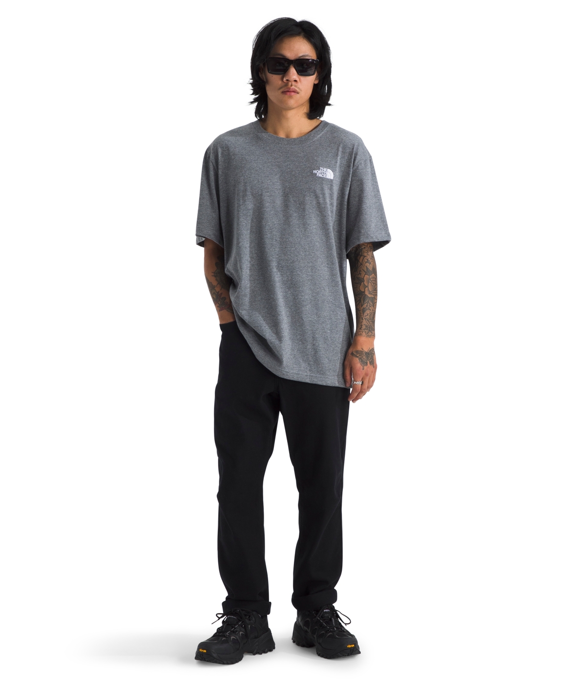 THE NORTH FACE MEN'S SHORT SLEEVE EVOLUTION BOX FIT T-SHIRT 