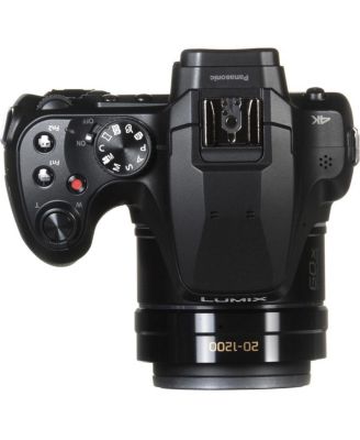 LUMIX FZ80D Point & Shoot Digital Camera, Bundle with 64GB SD Card, Bag, Extra Battery, Flexible Tripod, Mini LED Light, Filter Kit