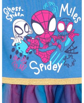 Toddler Girls Pleated Tulle Dress