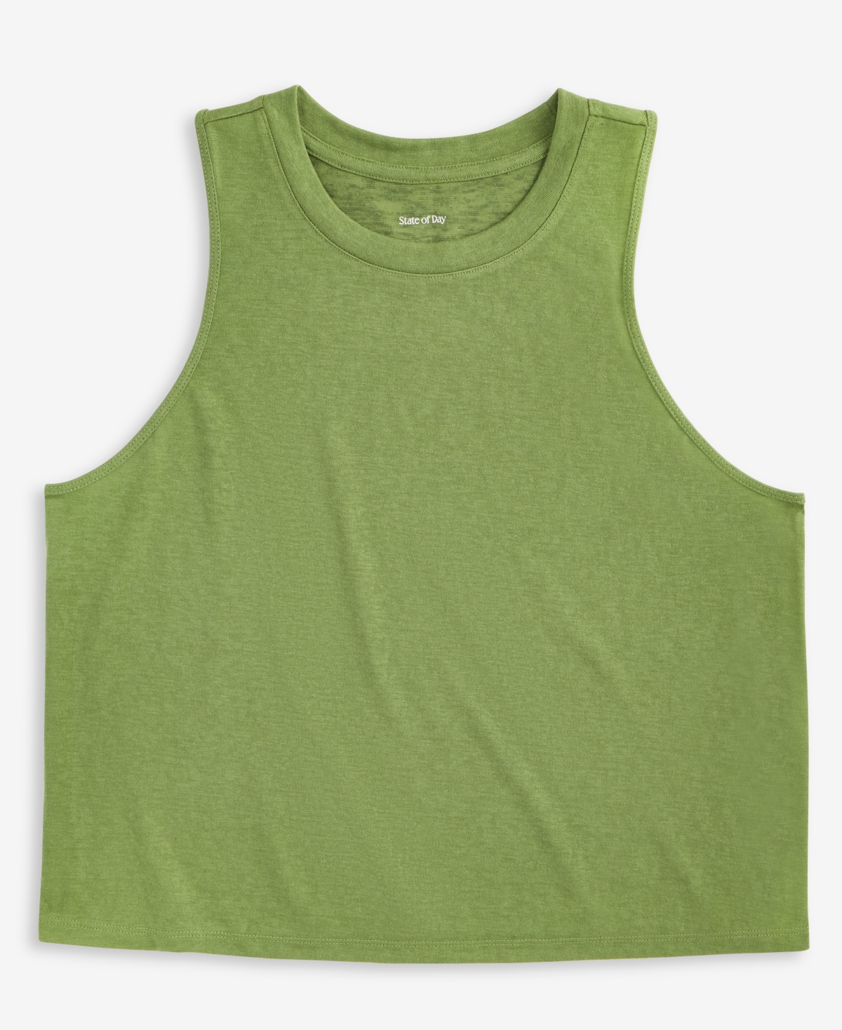 State Of Day Women's Relaxed Muscle Tank Top, Exclusively At Macy's