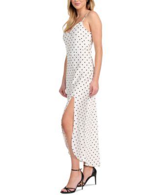 Women's Cemona Printed Faux-Wrap Sleeveless Dress