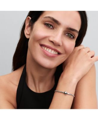 Sterling Silver Braided Snake Chain Bracelet