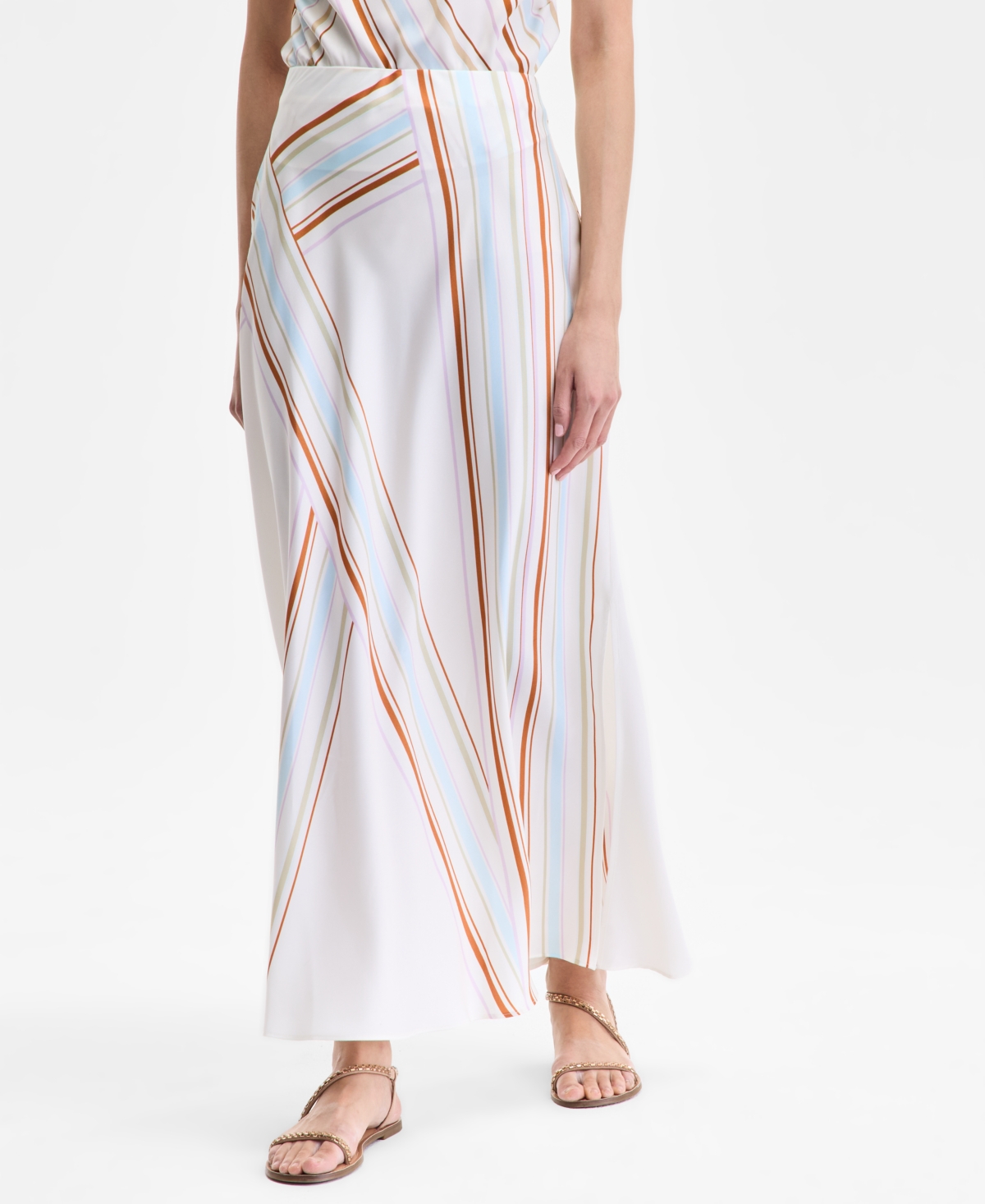 Inc International Concepts Women's Striped Maxi Skirt, Exclusively At Macy's