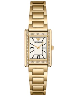 Emporio Armani - Women's Gold-Tone Stainless Steel Bracelet Watch 22mm