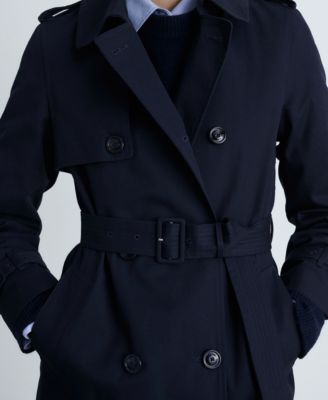Women's Belted Classic Trench Coat