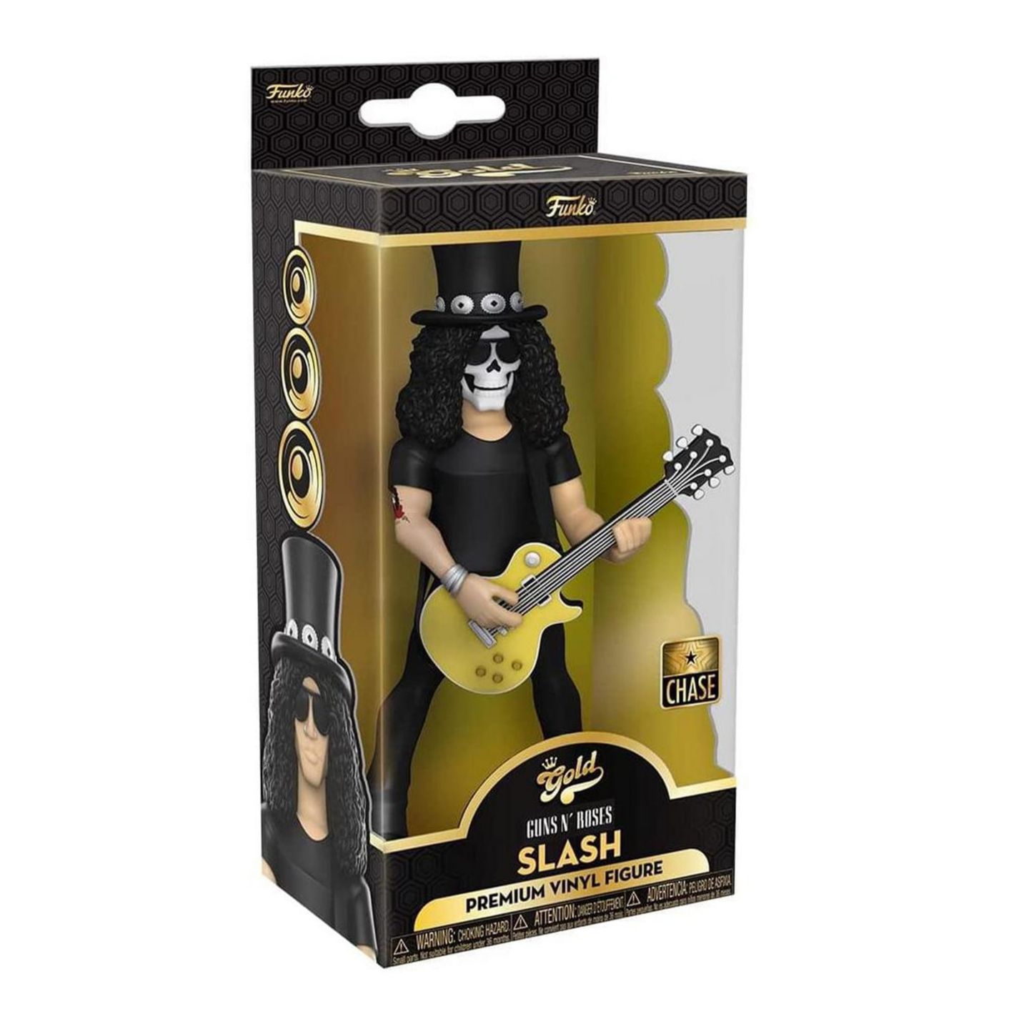 Детская фигурка Funko Gold Guns N Roses Slash Rare Chase 5" Vinyl Figure — фото 2