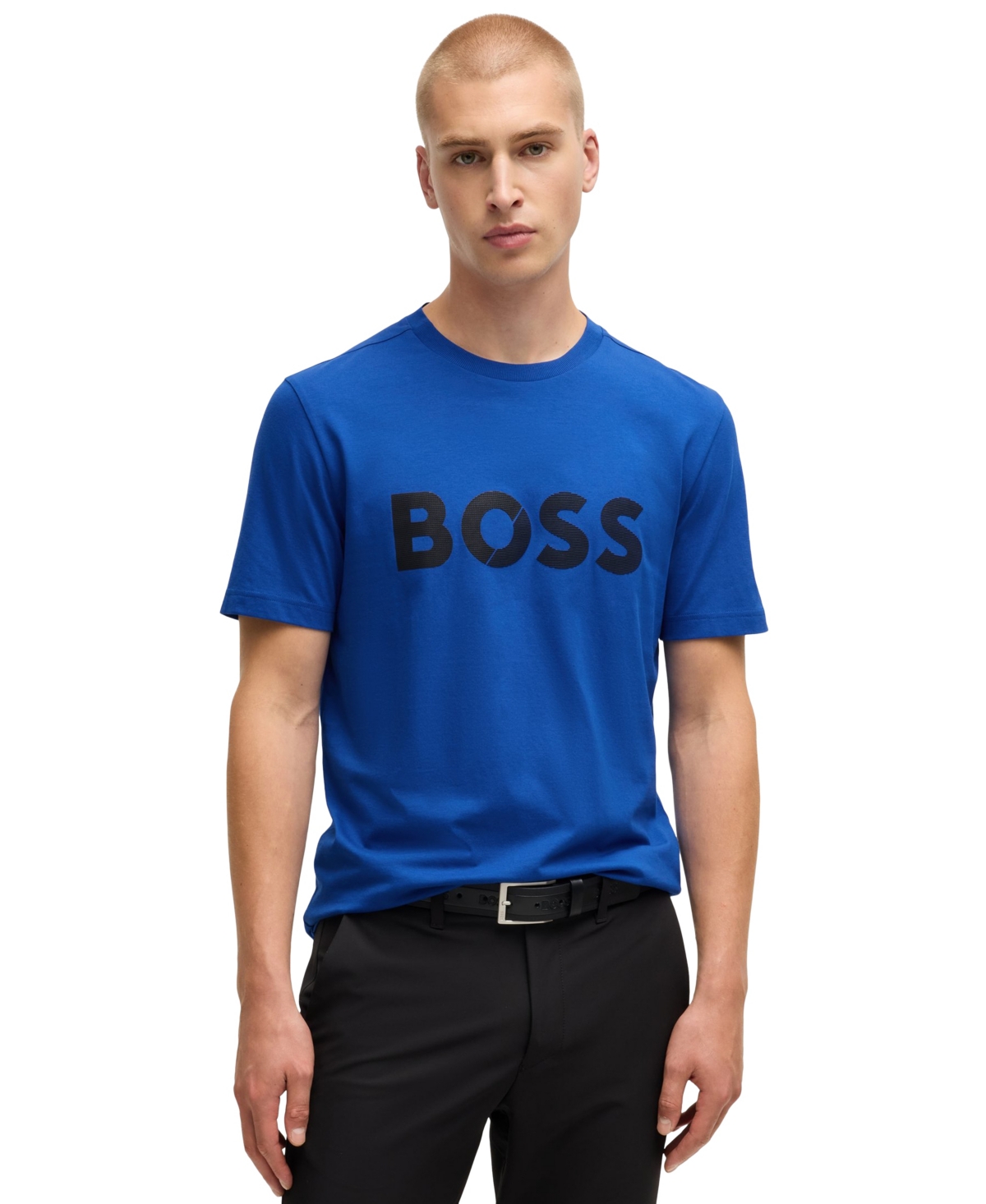 Boss by Hugo Boss Men's Large Logo Regular-Fit T-Shirt