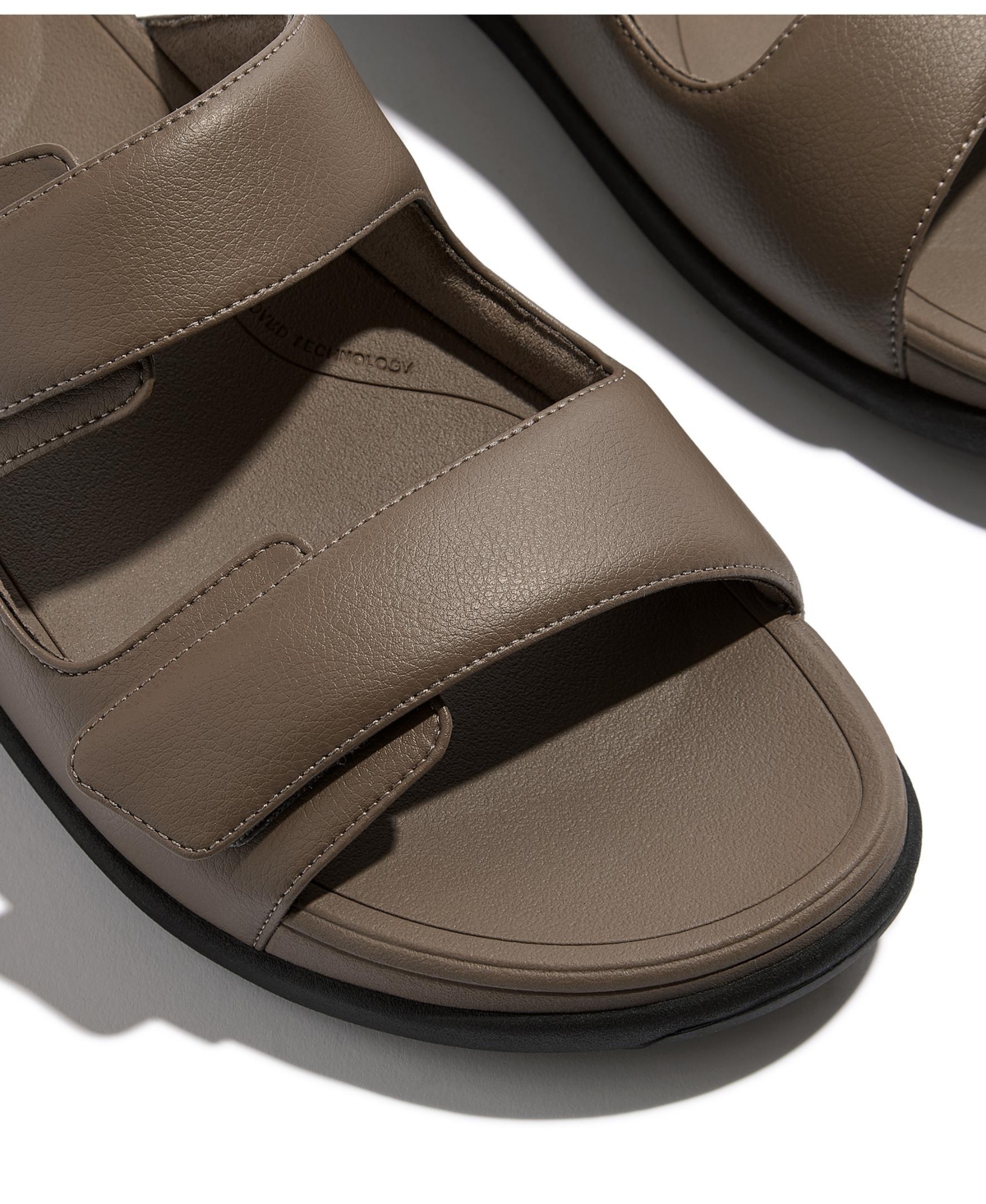 Fitflop Men's F-mode Go Adjustable Sandals In Java Java