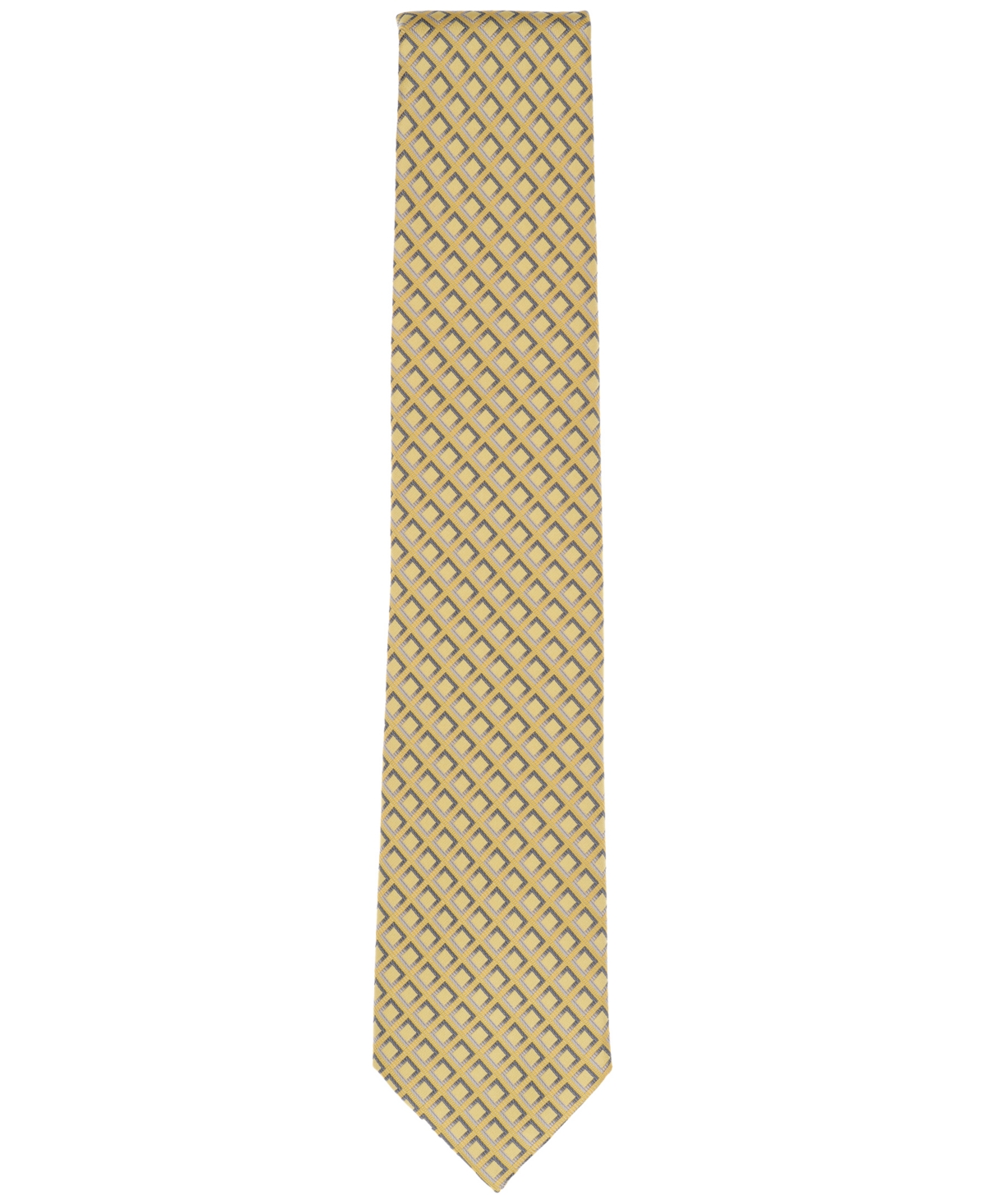 Perry Ellis Portfolio Perry Ellis Men's Buttaro Grid-pattern Tie