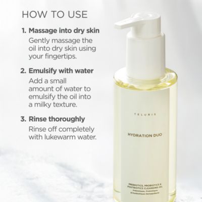 Hydration Duo Pre, Pro & Postbiotics Cleansing Oil